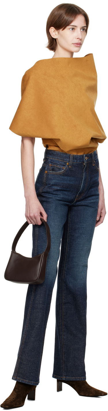 Дънки Khaite KHAITE Danielle Stretch Jeans Синьо | 1032916010, 3