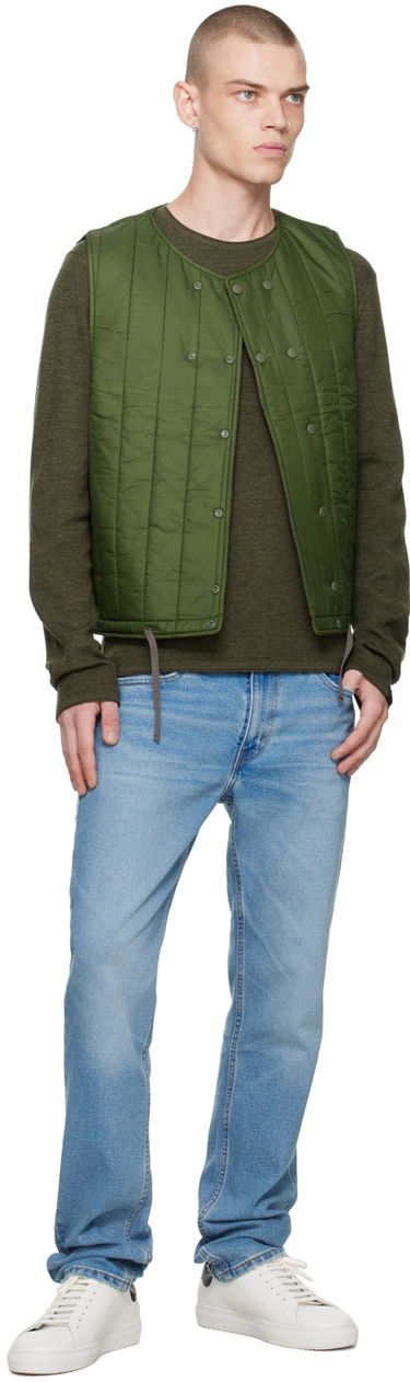 Пуловер rag & bone Collin Sweater Зелено | MBS22F023BV23, 3