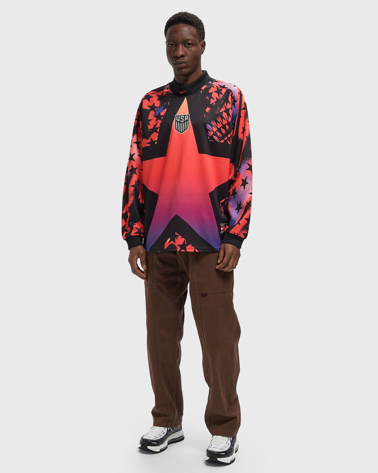 Фланелка Nike USA Goalkeeper Long-Sleeve Graphic Shirt Многоцветен | IO0786-010, 1