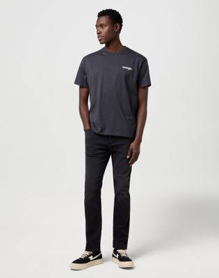 Дънки Wrangler Larston High Stretch Slim Tapered Jean 40 x32 Черно | 112371657:40:32, 2