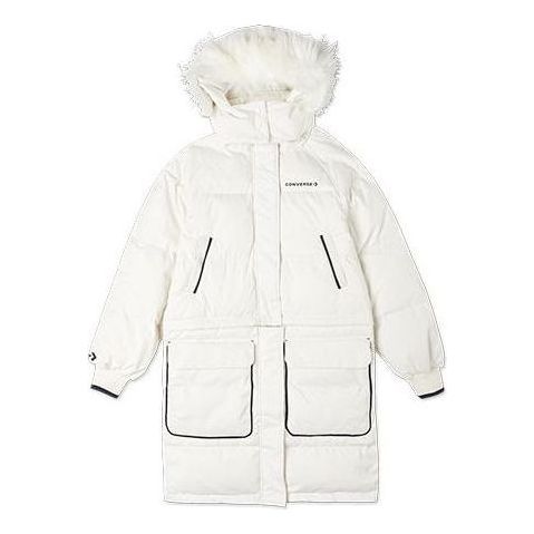 Парка Converse Convertible Long Down Jacket Бяло | 10020023-A01