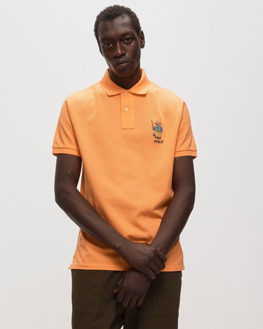Поло тениска Polo by Ralph Lauren SHORT SLEEVE POLO SHIRT Оранжево
 | 710853312020, 1