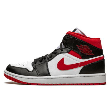 Кецове и обувки Jordan Air Jordan 1 Mid "Black Gym Red" Черно | 554724-122, 0