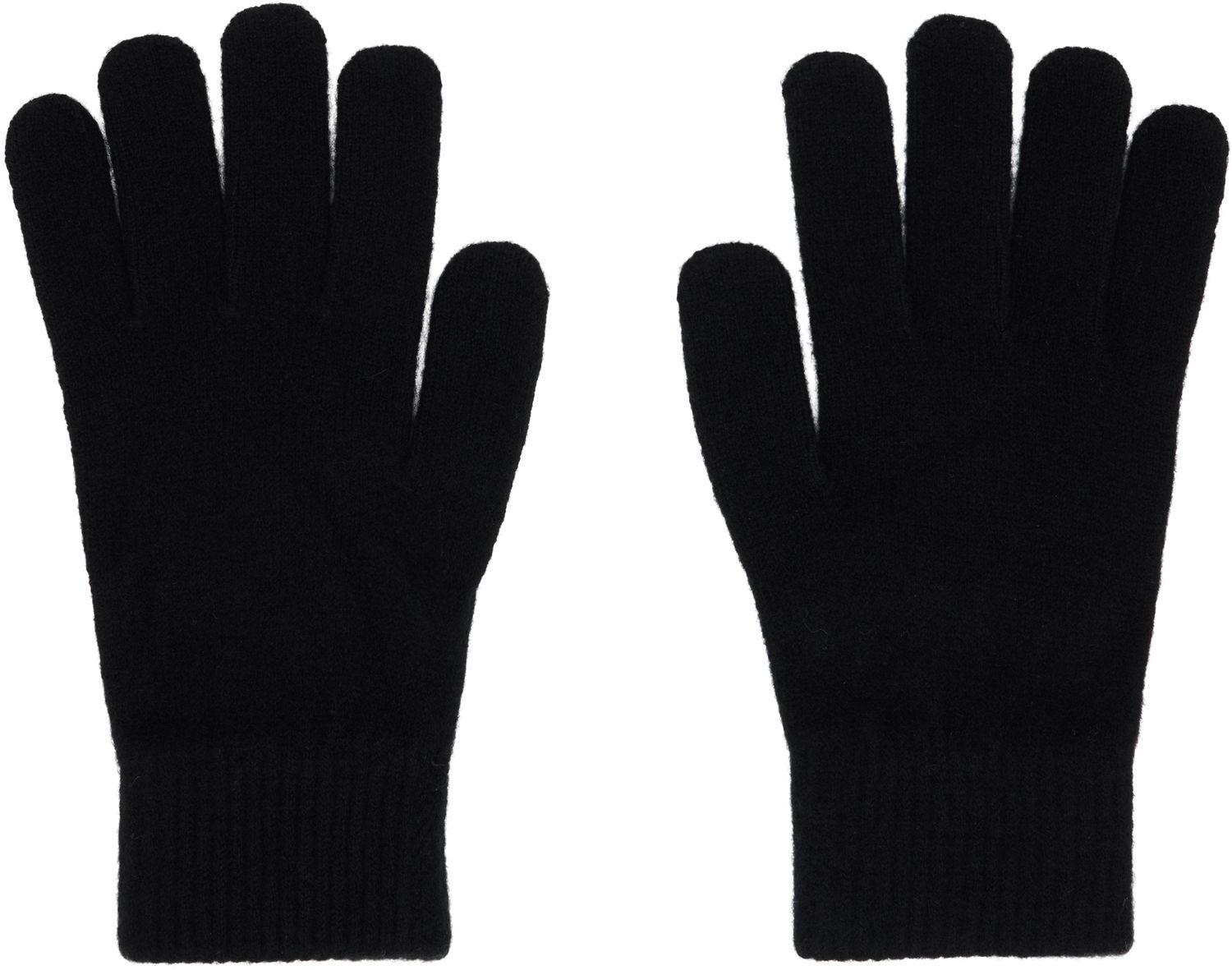 Ръкавици Yves Salomon Yves Salomon Wool & Cashmere Gloves Черно | 26W23WAA507XXMACL, 0