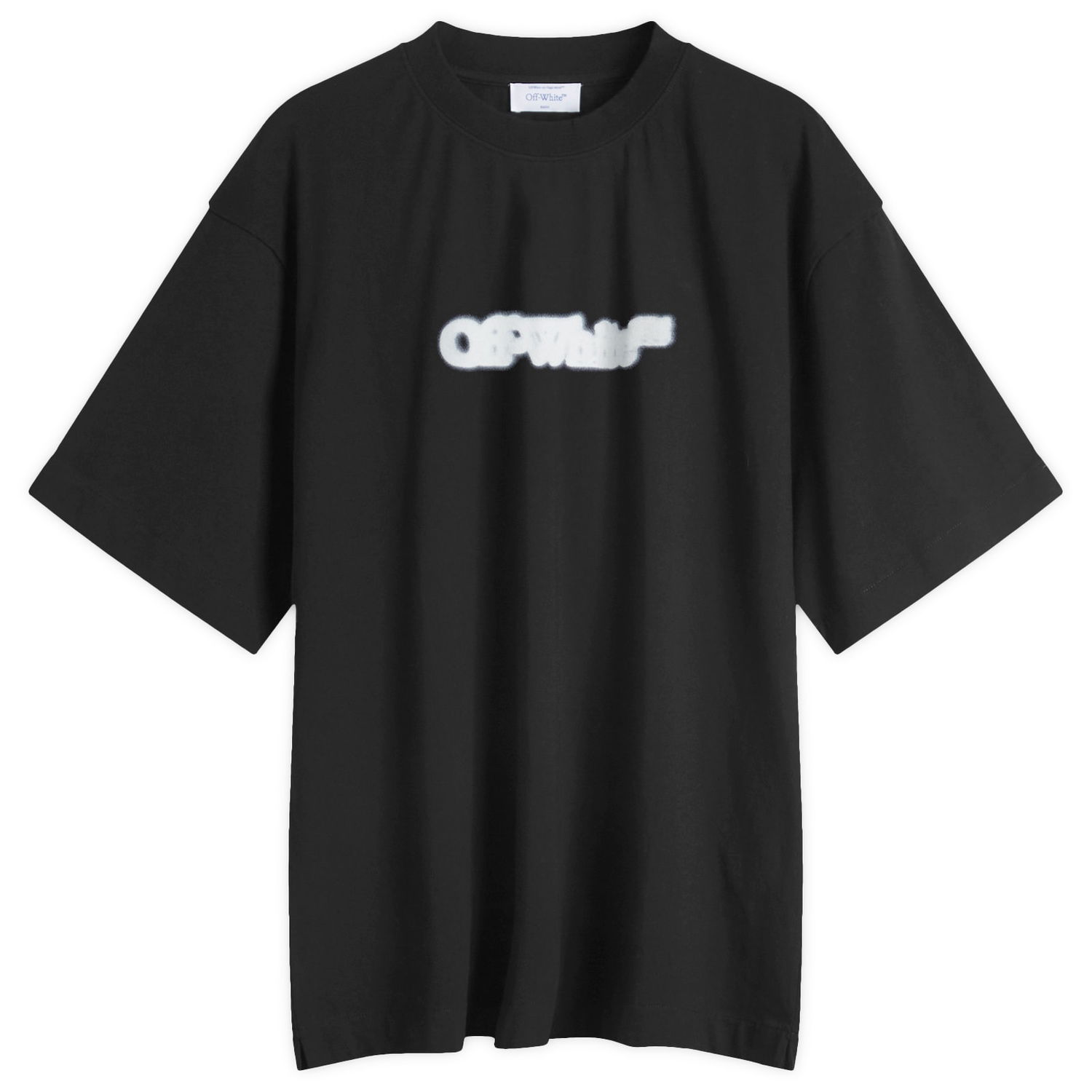 Тениска Off-White Spray Arrow Slim T-Shirt, Size Large Черно | OMAA027S25JER00B1001, 1