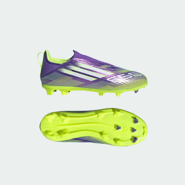 F50 League Laceless Firm/Multi-Ground Kids