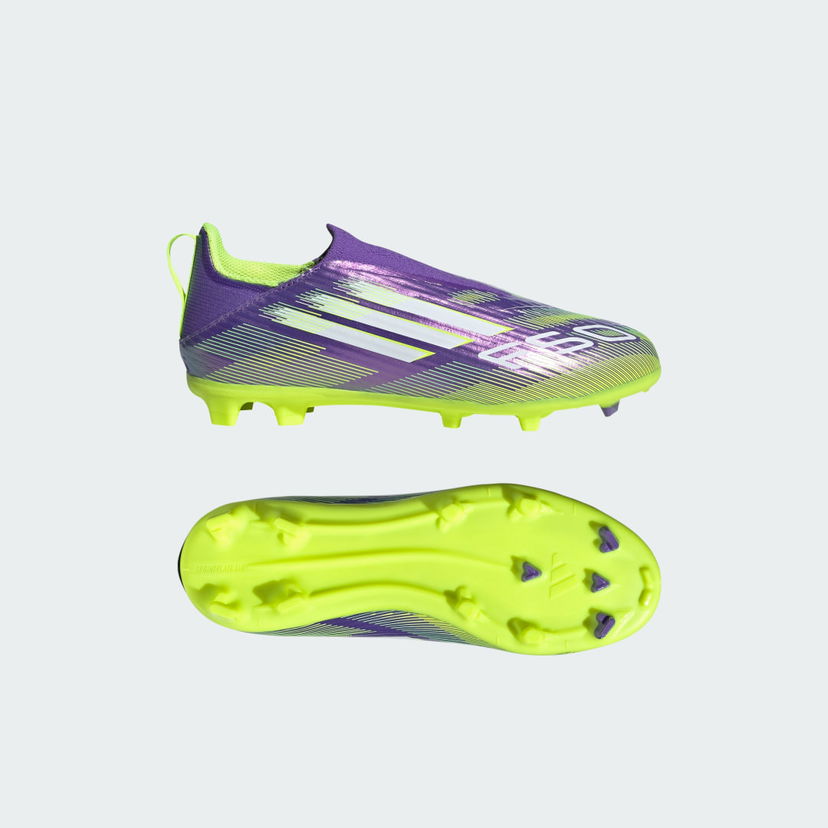 Кецове и обувки adidas Performance F50 League Laceless Firm/Multi-Ground Kids Лилаво | JH7743