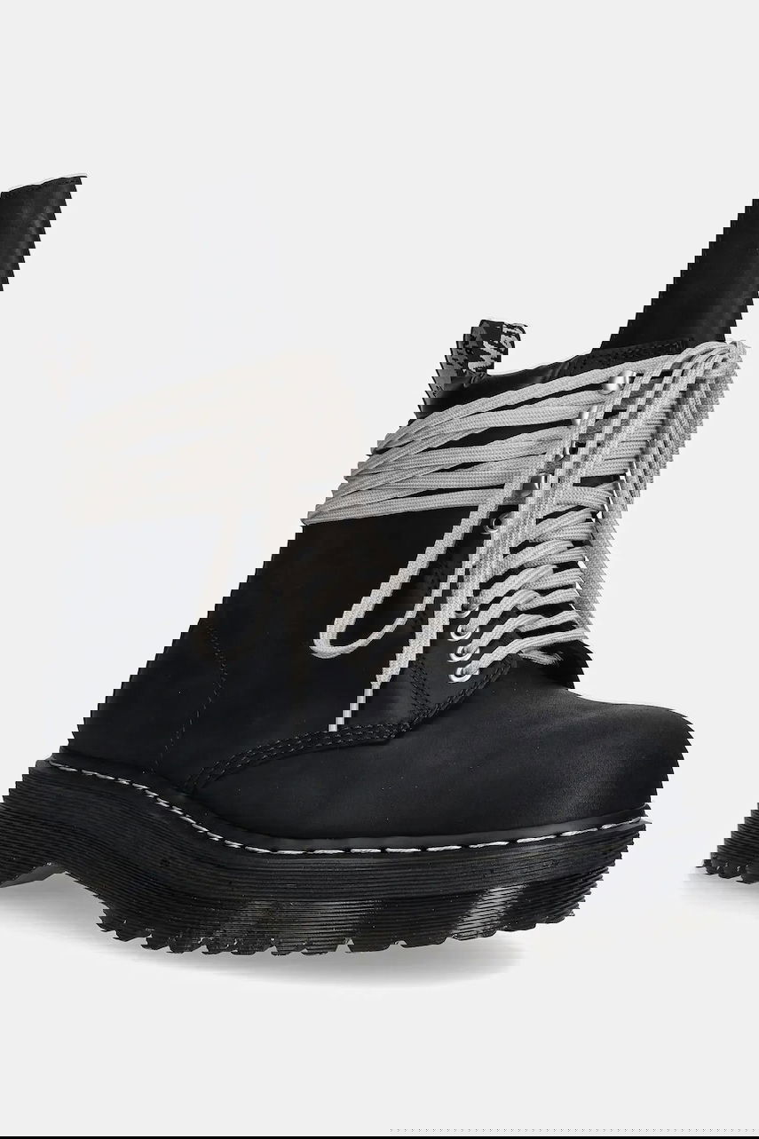 Кецове и обувки Rick Owens Rick Owens DRKSHDW x Dr. Martens Quad Sole Steel Toe Boot Черно | DM02E6813.9001, 0