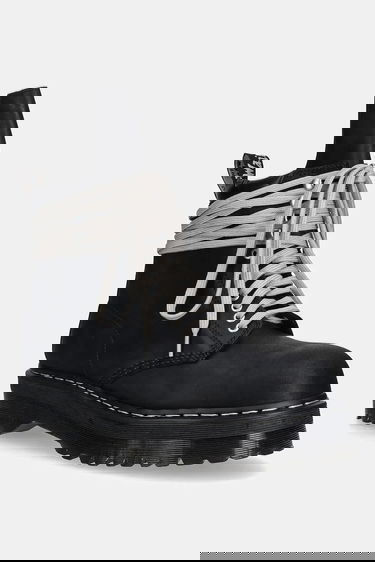 Кецове и обувки Rick Owens Rick Owens DRKSHDW x Dr. Martens Quad Sole Steel Toe Boot Черно | DM02E6813.9001, 0