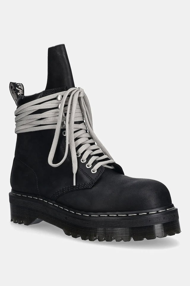 Rick Owens DRKSHDW x Dr. Martens Quad Sole Steel Toe Boot