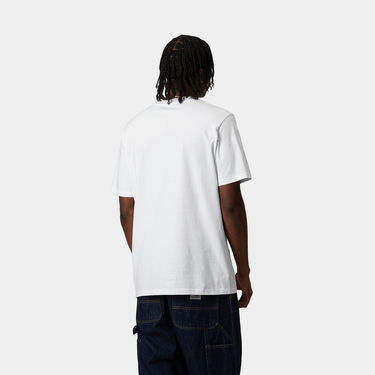 Тениска Carhartt WIP Script Short Sleeve T-Shirt Бяло | I035700_8, 1