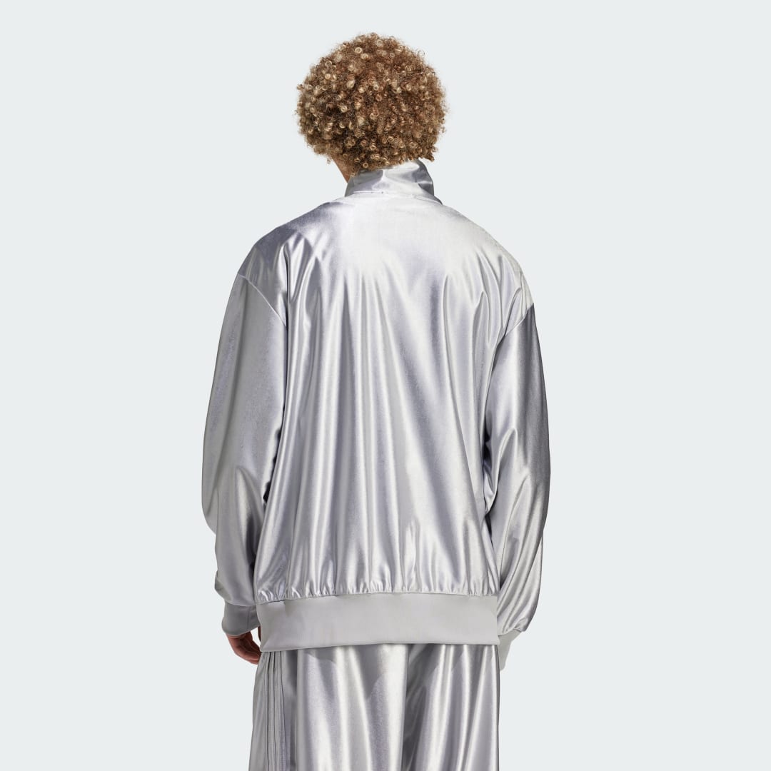 Яке adidas Originals Oversized Firebird Jacket Металик | IT7450, 1