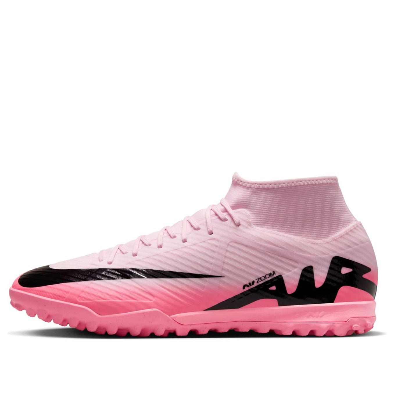 Кецове и обувки Nike Mercurial Superfly 9 Academy TF Turf 'Pink Black' Розово | DJ5629-601, 0