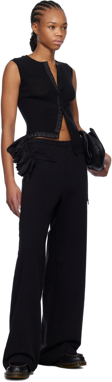 Пуловер Maison Margiela MM6 Maison Margiela Detachable Ruffles Tank Top Черно | S52NC0347 M13082, 3