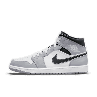 Кецове и обувки Jordan Air Jordan 1 Mid "Light Smoke Grey" Сиво | 554724-078, 0