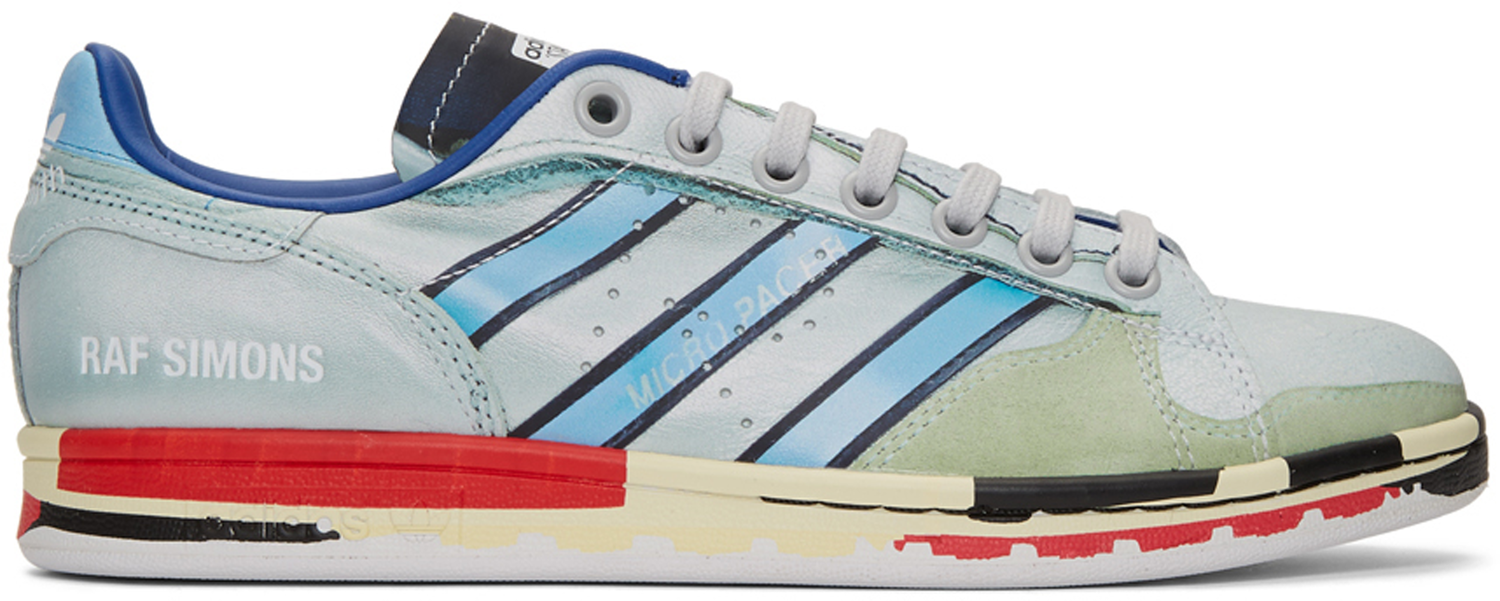 Кецове и обувки adidas Originals Micropacer Stan Smith Raf Simons Синьо | EE7950, 0
