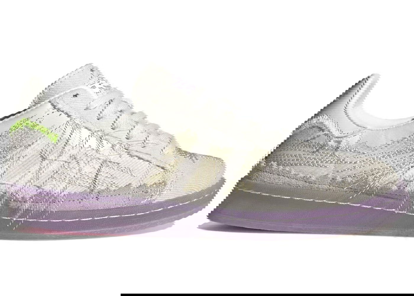 Кецове и обувки adidas Originals Youth of Paris x Campus 80s "Crystal White" Бяло | ID6805, 0