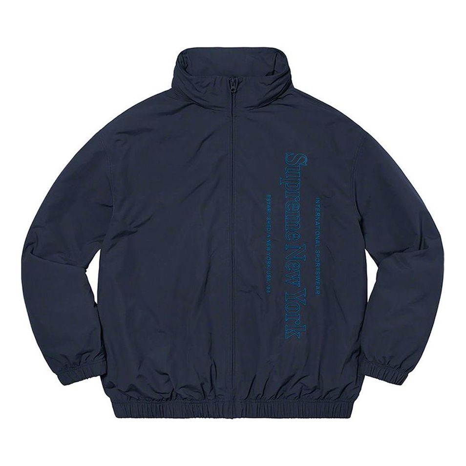 Ветровка Supreme Side Logo Track Jacket Тъмно синьо | SUP-FW20-084, 0