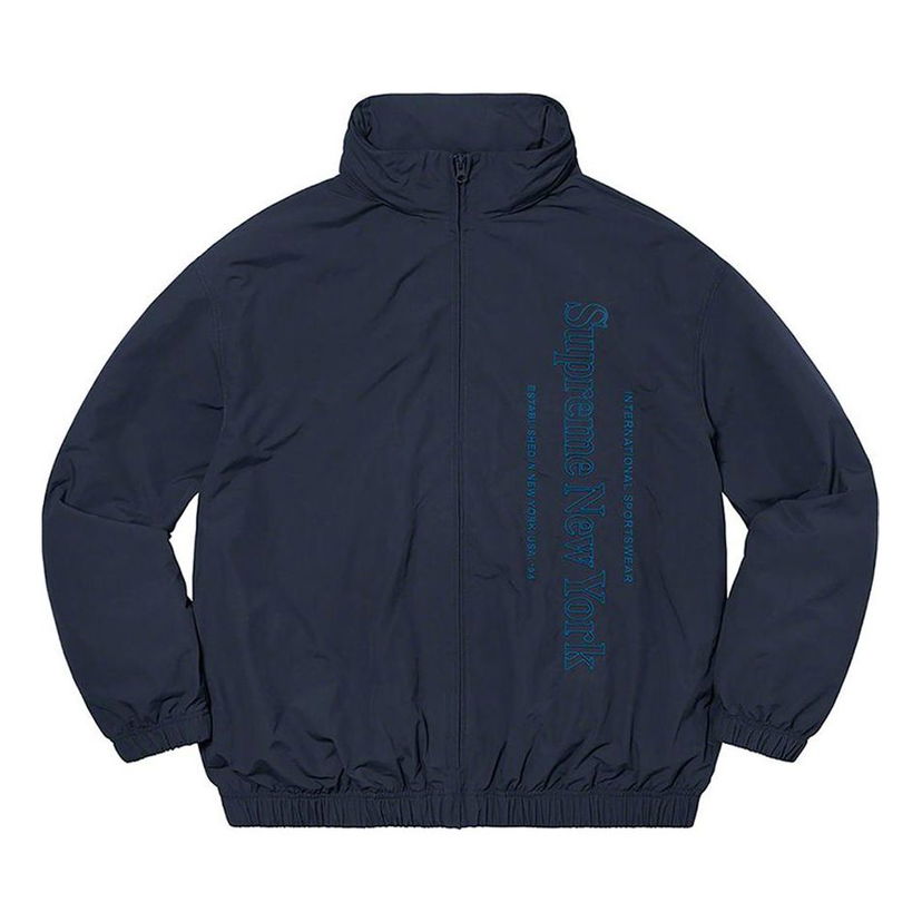 Ветровка Supreme Side Logo Track Jacket Тъмно синьо | SUP-FW20-084