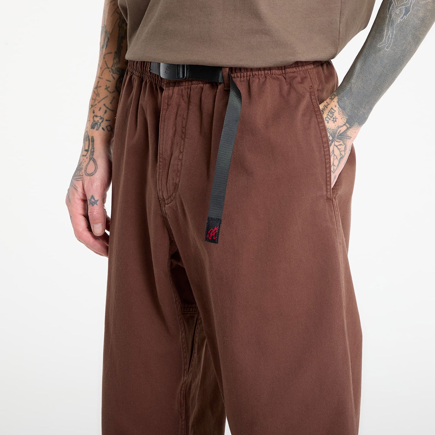 Панталони GRAMICCI Pants Straight Fit Кафяво | G116-OGT TOBACCO, 1