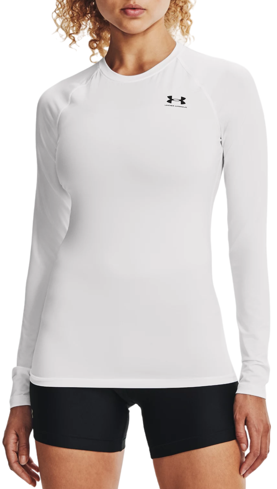 Тениска Under Armour HeatGear Compression Long Sleeve Бяло | 1365459-100, 0