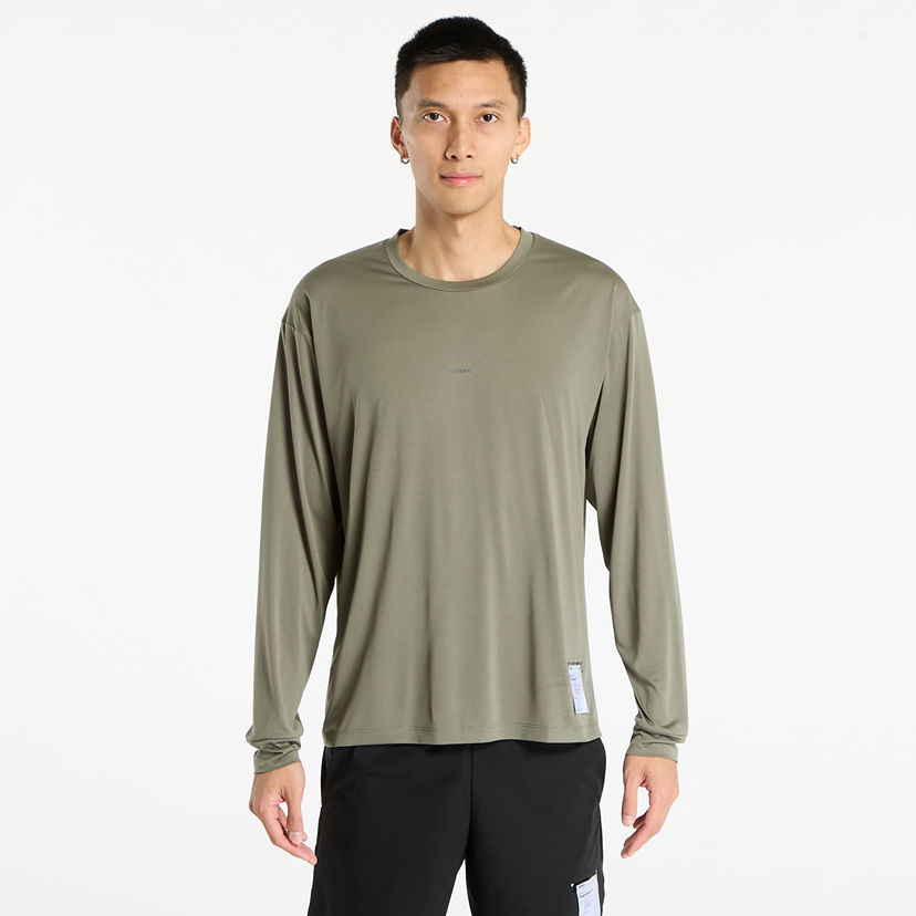 Тениска Satisfy Satisfy Auralite Long Tee Зелено | 11001-DO-SA