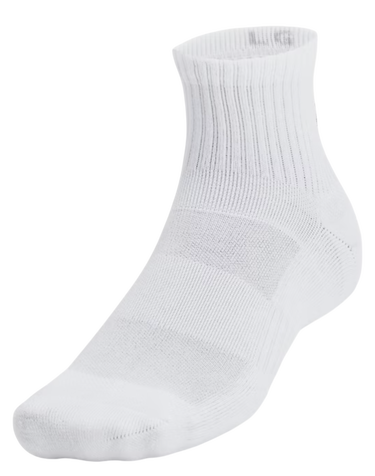 Чорапи Under Armour Under Armour UA TC Quarter Socks - 3 Pack Бяло | 1386372-100, 4