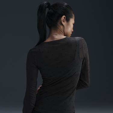 Тениска Nike Long Sleeve Top Зелено | HQ3753-060, 4