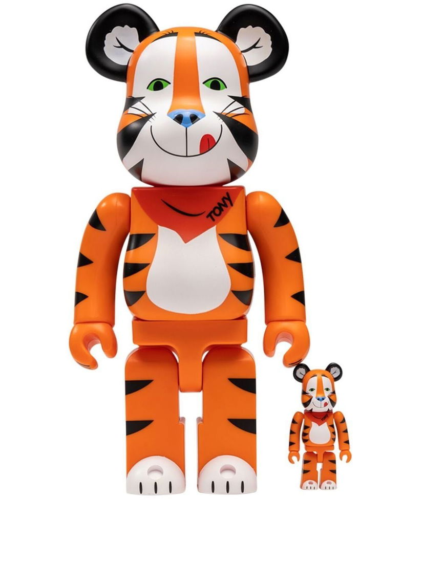 Колекционерско Medicom Toy BE@RBRICK Tony The Tiger Vintage 400% and 100% set - Orange Оранжево
 | MEDI004418577657