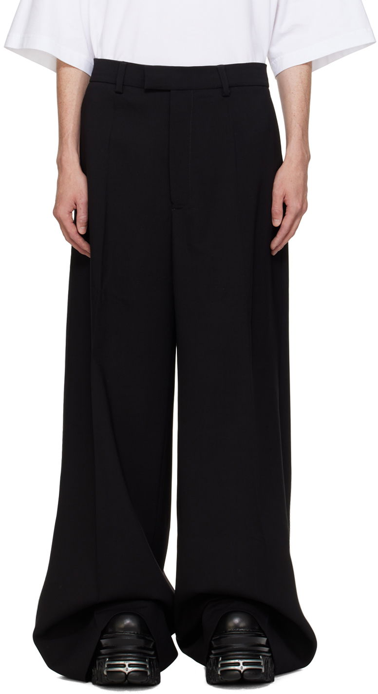 Панталони VETEMENTS Tailored Trousers Черно | UA65PA700B