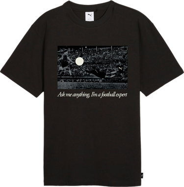 Тениска Puma Graphics Football Expert Tee Черно | 628185-01, 0