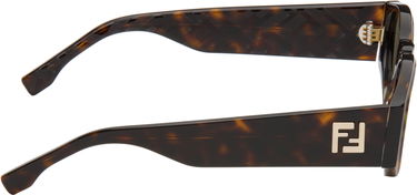 Слънчеви очила FENDI Fendi FF Squared Sunglasses Кафяво | FE40158I@5552E 840126854992, 1