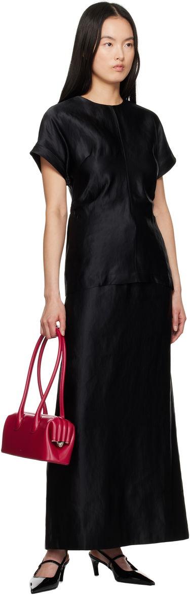 Пола Loulou de Saison Loulou de Saison Liam Maxi Skirt Черно | LIAM, 3