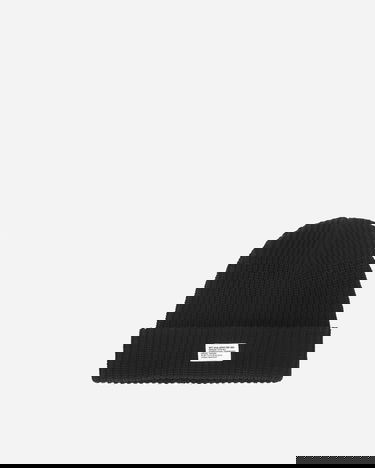 Шапка WTAPS Ribbed Knit Beanie Черно | 251MADT-HT02 BLACK, 0