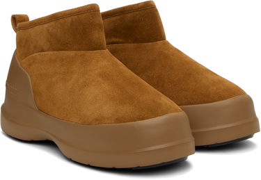 Кецове и обувки Moon Boot Moon Boot Luna Low Suede Boots Кафяво | 80D2480040, 3