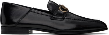 Кецове и обувки FERRAGAMO Salvatore Ferragamo Hybrid Gancini Ornament Loafers Черно | 778971, 0
