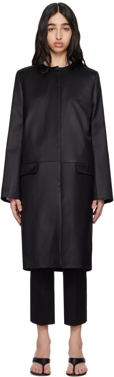 Палта TOTEME TOTEME Chintz Coat Черно | 252-WRO0208-FB0390, 0