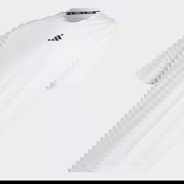 Тениска adidas Performance Train Icons 3 Bar Training Бяло | IC5491, 4