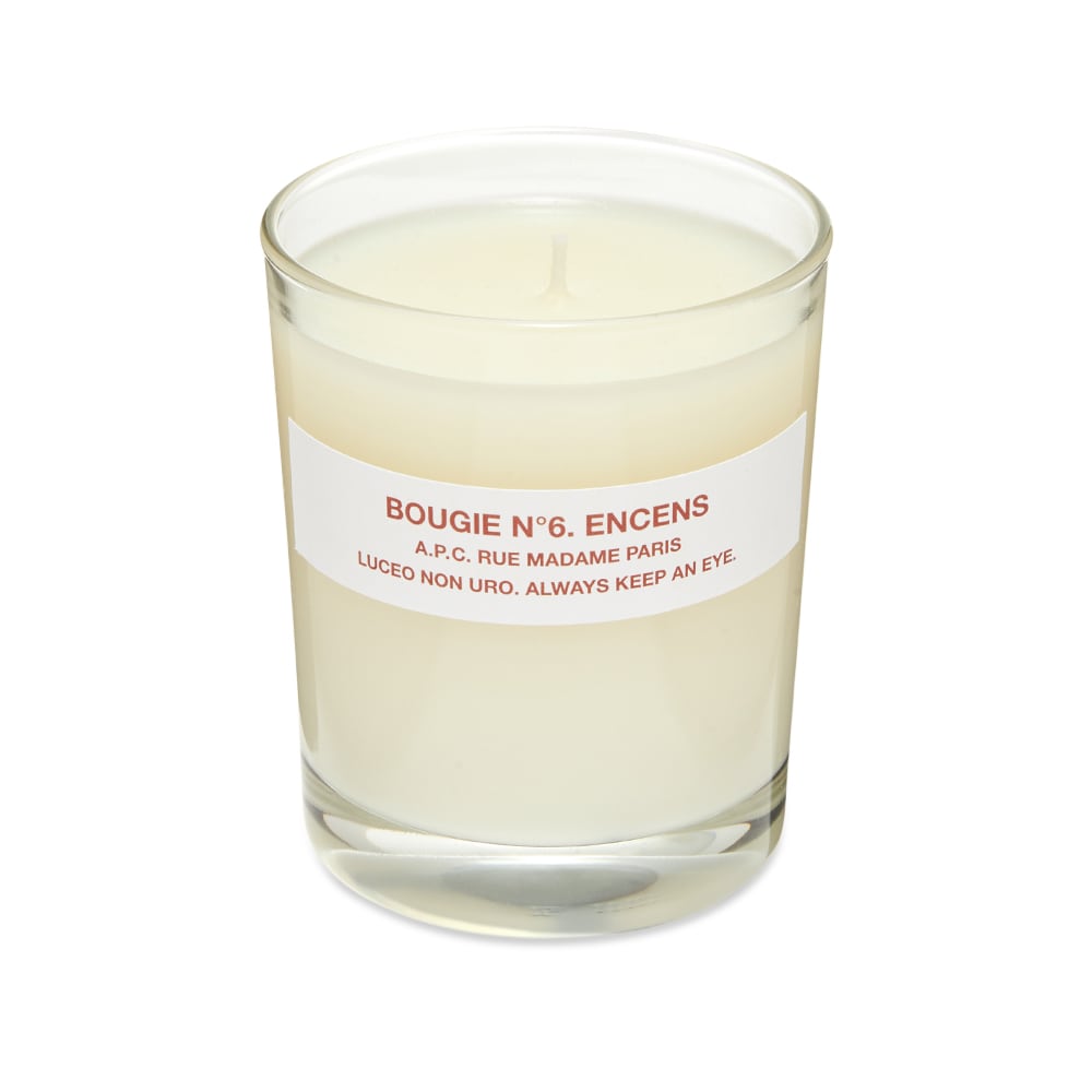 Свещи A.P.C. Candle No.6 in Incense | END. Clothing Бяло | YBZAA-M84001-VAG, 0