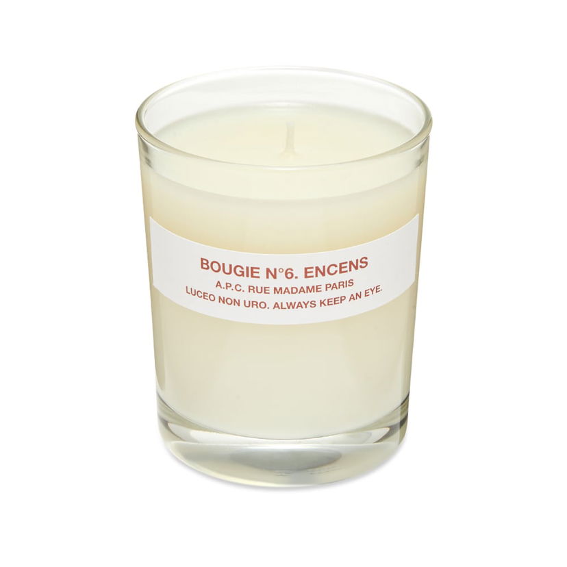 Свещи A.P.C. Candle No.6 in Incense | END. Clothing Бяло | YBZAA-M84001-VAG