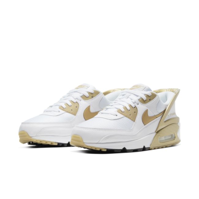 Кецове и обувки Nike Air Max 90 FlyEase Бяло | CU0814-100, 1
