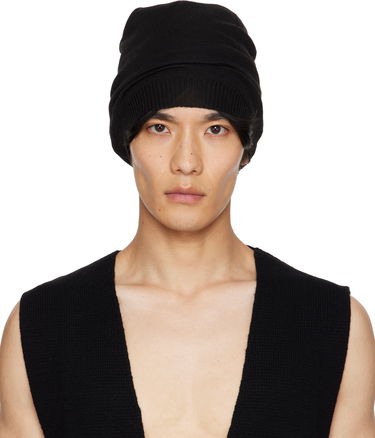 Шапка Rick Owens Rick Owens Concordians Beanie Черно | RU02E1494 M, 0