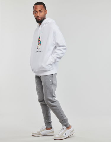 Суитчър Polo by Ralph Lauren Polo Pony Print Jersey Hoodie Бяло | 710926613001, 2