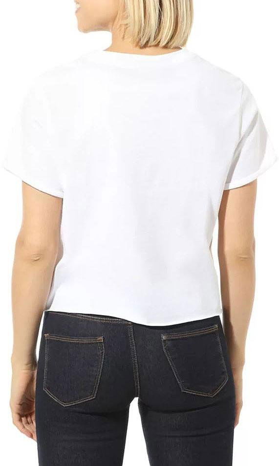 Тениска Vans Greenhouse Floral Graphic Crop T-Shirt Бяло | vn0a4doewht1, 1