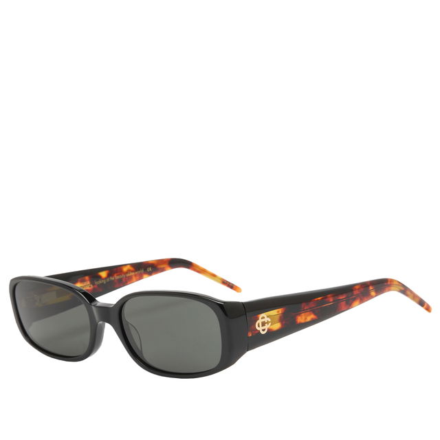 Casablanca Oval Stripe Acetate Sunglasses