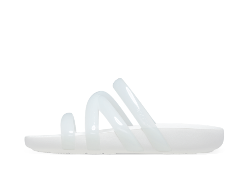 Кецове и обувки Crocs Splash Glossy Strappy Sandals Бяло | 208537-100