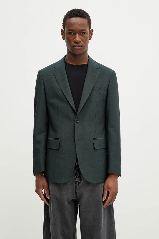 Wacko Maria Single Breasted Wool Blazer