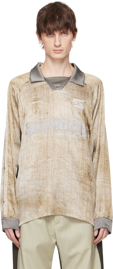 Фланелка Serapis Serapis Piraeus Truck Tarp Silk Football Polo Бежово | SS25_FT_2L, 0