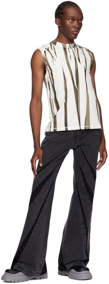 Потник Dion Lee Fang Print Sleeveless Top Бяло | C3142P23, 3