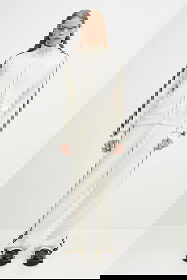 Спортни панталони Wales Bonner Wales Bonner Tide Track Knitted Track Pants Бежово | US25KN35.KN05.100, 4